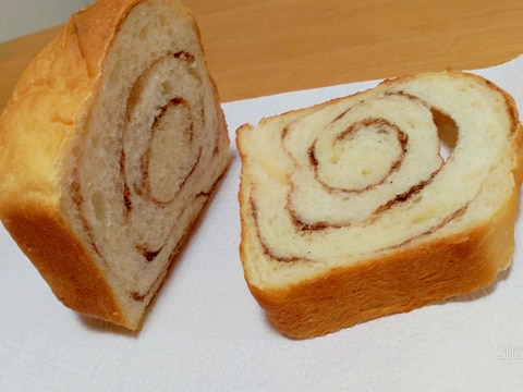 MK精工HBS-100Wで作るシナモンココアロール